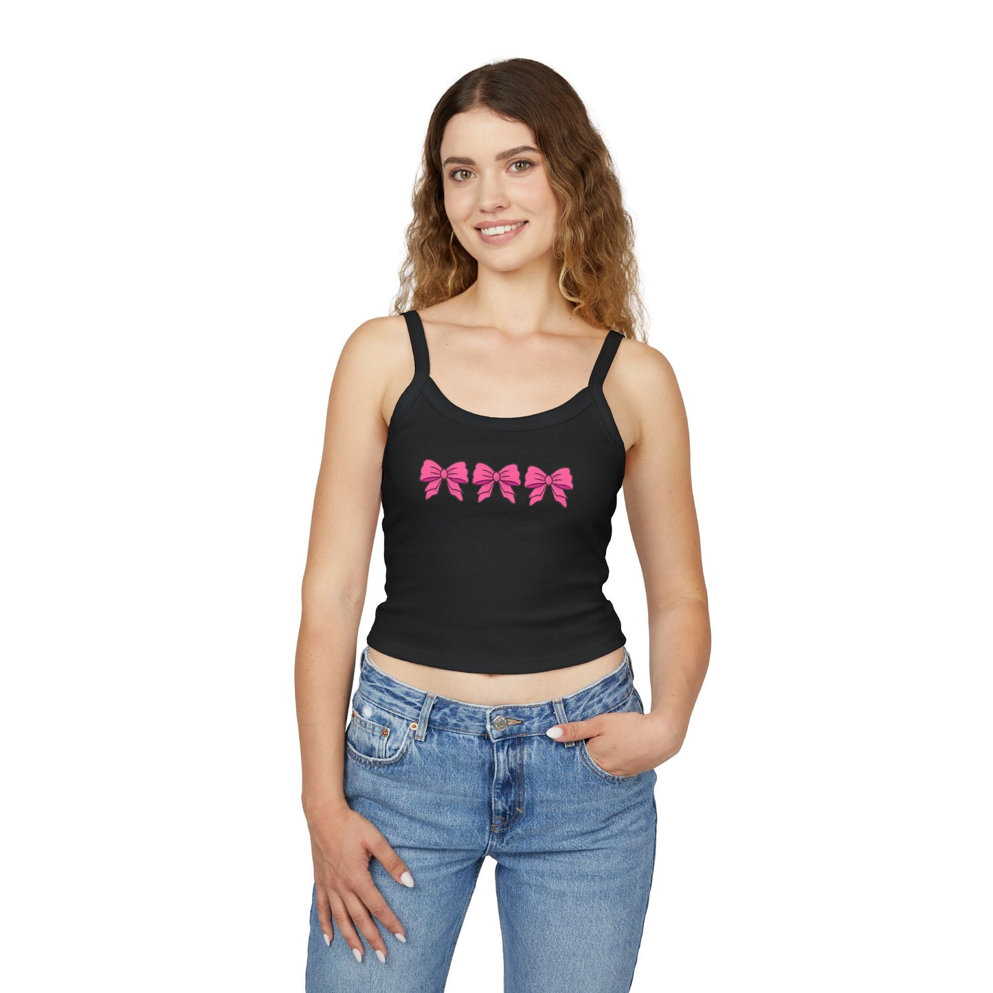 Pink Bow Tank Top